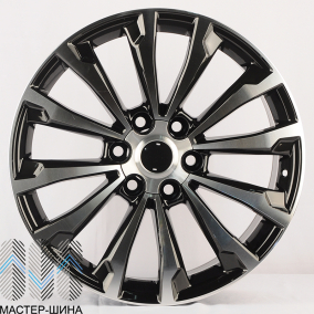 Zumbo Wheels TY06 8.5x20/6x139.7 D106.1 ET25 Black Machine Face