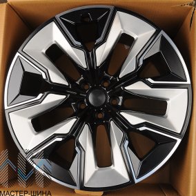 HMD 1325 10.5x21/5x112 D66.6 ET44 Matt Black Polish With Insert (������)