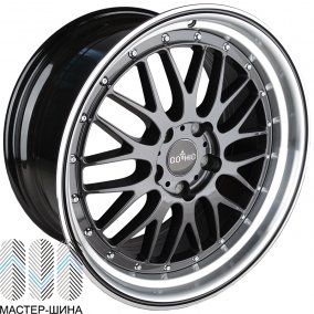 Makstton GOTHIC 001 8.5x18/5x112 D66.6 ET38 GUNMETAL POLISH LIP