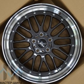 Makstton GOTHIC 001 8.5x18/5x112 D66.6 ET38 GUNMETAL POLISH LIP