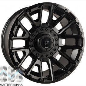Powcan BK5821 9.0x18/5x127 D77.8 ET0 Black Matt