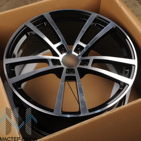 RGW Wheels RGW166 10.0x22/5x130 D71.56 ET48 Gloss Black Machine Face (��������)