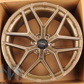 Makstton N40-FF-FK07RK 12.0x22/6x139.7 D100.1 ET-50 Matte bronze+milling windows