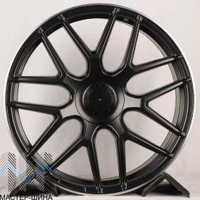 Zumbo Wheels MB77 8.5x18/5x112 D66.6 ET38 Black Matt With Lip Polish