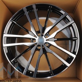 RGW Wheels RGW476 9.5x21/5x112 D66.56 ET37 Gloss Black Machine Face (��������)