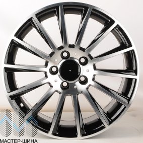 Powcan BK836 8.5x20/5x112 D66.6 ET38 Black Machined Face