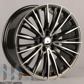Anzoo H3101F 8.5x19/5x114.3 D60.1 ET35 Gun Metal Machine Face