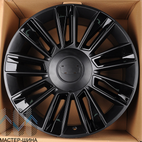 Luistone L1337 9.0x22/6x139.7 D78.1 ET31 Black Matt Wheel-Gloss Black Decoration Strip