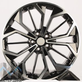 KoKo Kuture 5608 8.0x19/5x108 D63.4 ET45 BLACK POLISH
