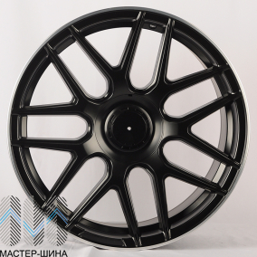 Anzoo AO9933D 8.5x19/5x112 D66.45 ET38 Matte Black Machine Lip
