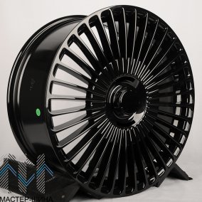 Powcan 3S1319 10.0x21/5x112 D66.6 ET45 Gloss Black (��������)