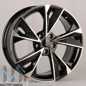 Zumbo Wheels AD42 8.0x18/5x112 D66.45 ET35 Black Machine Face