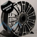 RGW Wheels S3192502-39 9.5x22/5x120 D72.6 ET42 Matt Black Polished Face