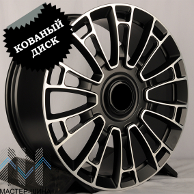 RGW Wheels S3192502-39 9.5x22/5x120 D72.6 ET42 Matt Black Polished Face