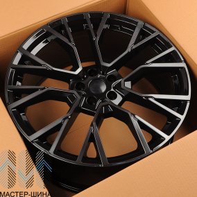 Powcan BK5769 9.5x22/5x112 D66.6 ET32 BKF black clear (MB-B) (��������)