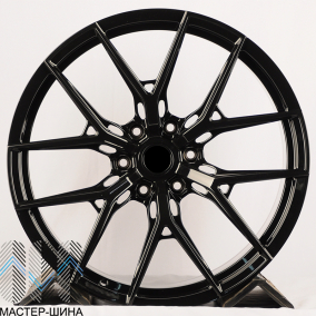 KoKo Kuture 076 9.5x22/6x139.7 D78.1 ET20 Gloss Black