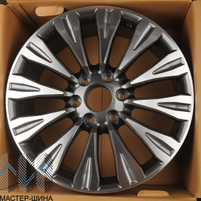 Zumbo Wheels NS03 8.0x20/6x139.7 D78.1 ET35 Gun Grey Machine Face
