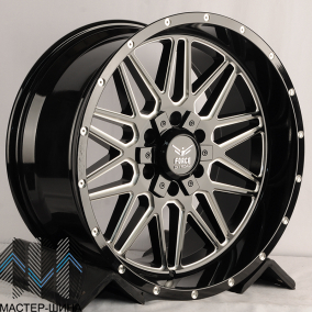 Zumbo Wheels F44 10.0x20/6x135 D106.1 ET-12 Black/Milled