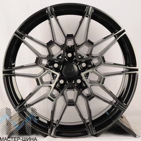 Powcan Y1027 9.0x18/5x112 D66.6 ET40 BKF black clear (MB-B) (������)