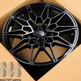 Powcan Y1027 8.0x19/5x112 D66.6 ET27 BKF black clear (MB-B) (��������)