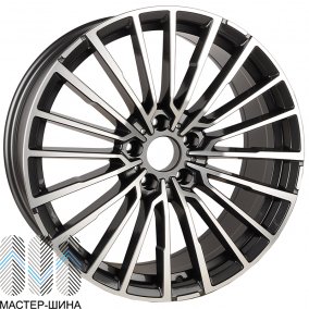 Powcan BK5569 10x20/5x120 D72.56 ET35 Dark Gunmetal Machine Face+Powder Coating