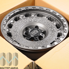 Makstton N40-CK04 9.0x17/ 6x139.7 D110 ET0 Matt Gunmetal  