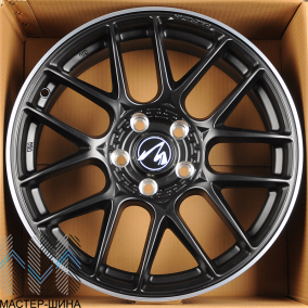Makstton MST-CK70 7.5x17/5x112 D73.1 ET35 Matte Black Polish Lip