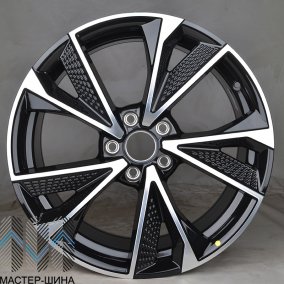 KoKo Kuture SL532 7.5x17/5x112 D66.45 ET38 Gloss Black Face