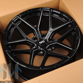 Makstton N40-FF-FK07RK 10.0x20/6x139.7 D110 ET-25 matt black with milling
