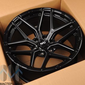 Makstton N40-FF-FK07RK 12.0x22/6x139.7 D100.1 ET-50 Matt Black