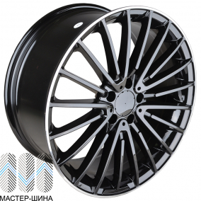 Zumbo Wheels BZ002 8.5x19/5x112 D66.6 ET38 Gloss Black With Lip Polish