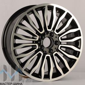 Zumbo Wheels MB18 7.0x17/5x112 D66.6 ET48 Black Machine Face