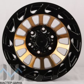 Makstton N40-007 8.0x16/6x139.7 D106.1 ET0 Black BottomBronze Machine Face