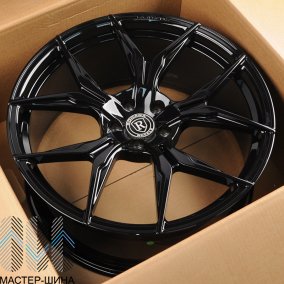 RGW Wheels RGW867 9.5x21/5x112 D66.56 ET31 Gloss Black+Aluminum Cap