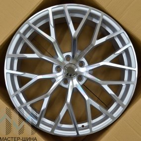 Powcan BK5710 9.5x21/5x112 D66.6 ET25 Silver
