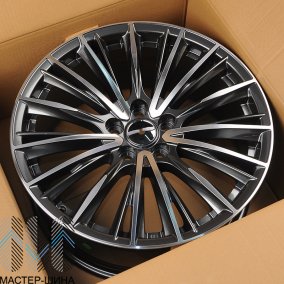 Anzoo H3101F 8.5x19/5x114.3 D60.1 ET35 Gun Metal Machine Face