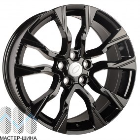Powcan 5755 9.0x20/5x120 D72.6 ET45 Gloss Black