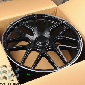 Powcan BK5318 8.5x21/5x112 D66.6 ET40 Matte Black with lip polish