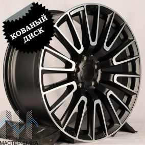 RGW Wheels RGW553 10.0x22/5x130 D84.1 ET30 Matte Black Machine Face
