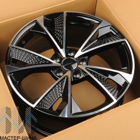 Zumbo Wheels AD42 8.0x18/5x112 D66.45 ET35 Black Machine Face