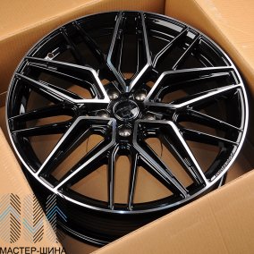 KoKo Kuture FF581 8.5x20/5x112 D66.45 ET35 Gloss Black + Maching Face