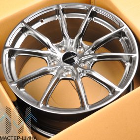KoKo Kuture FF593 8.0x18/5x114.3 D73.1 ET38 Titanium silver