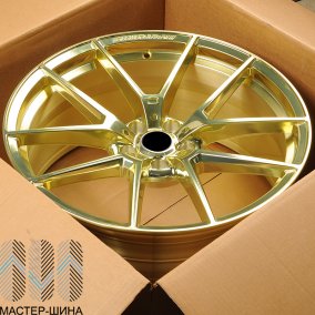 RGW Wheels BMW01 9.0x20/5x112 D66.6 ET25 Polish+Gold (��������)