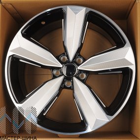 Anzoo H3056F 8.5x19/5*112 D66.45 ET30 Black Machined Face+Milling