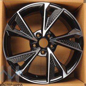 Anzoo FBX008-20 8.5x20/5x112 D66,5 ET40 Black Machine Face