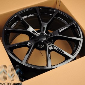 Powcan BK5601 8.0x19/5x112 D66.6 ET27 BKF black clear (MB-B) (��������)