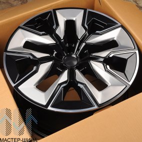 HMD 1325 10.5x21/5x112 D66.6 ET44 Matt Black Polish With Insert (������)
