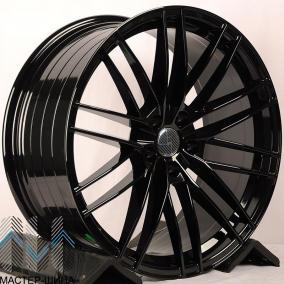 KoKo Kuture YF0417 9.5x22/5x112 D66.45 ET26 Gloss Black