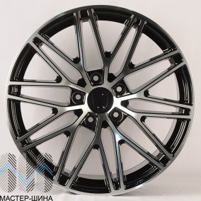 Anzoo H3082F 11.5x21/5x130 D71.6 ET58 Black Machined Face