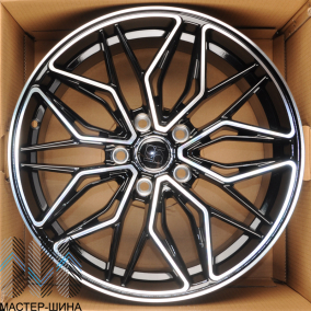 KoKo Kuture FF585 7.5x17/5x114.3 D73.1 ET38 Gloss Black+Maching Face